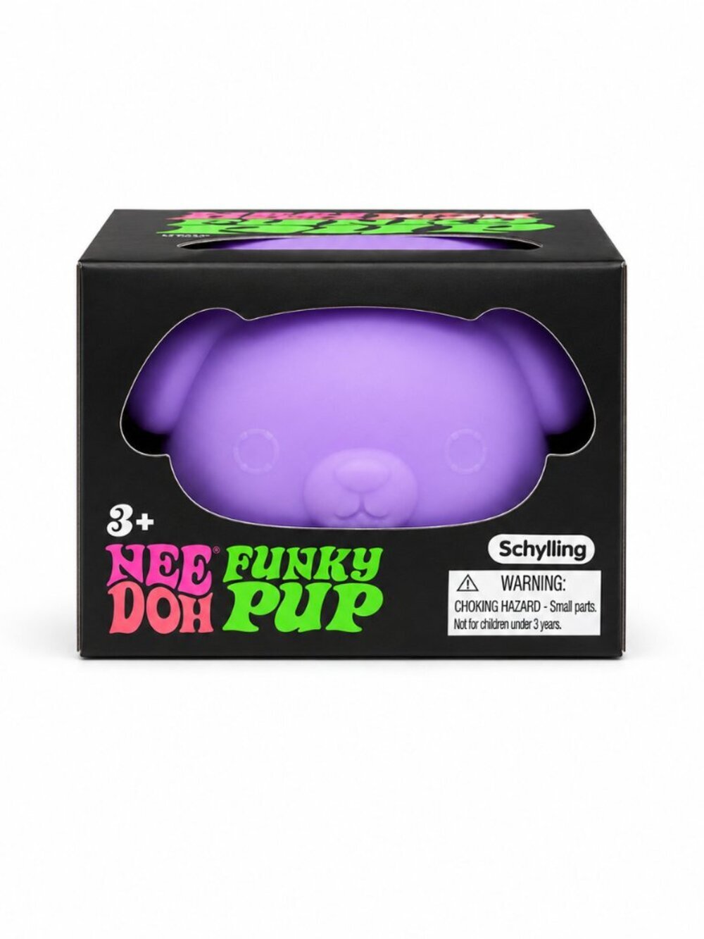 NeeDoh Funky Pup Purple Puppy Squishy Sensory Fidget Toy NWT